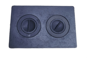 Плита чугунная П 2-7 510*340*8